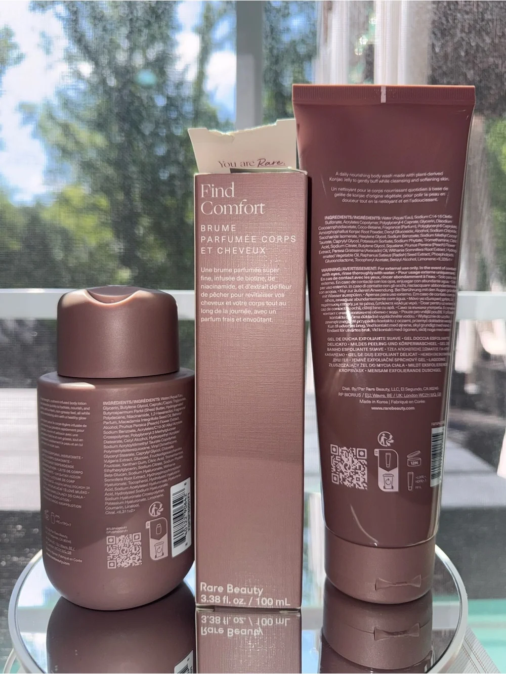 Rare Beauty by Selena Gomez 3-Piece Find Comfort Bundle-New (Imperfect Box)